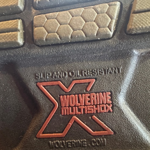 New Wolverine Metguard Brown slip on workboots, NO BOX - Picture 6 of 6